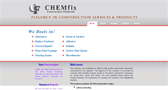 Desktop Screenshot of chemfix.com.pk